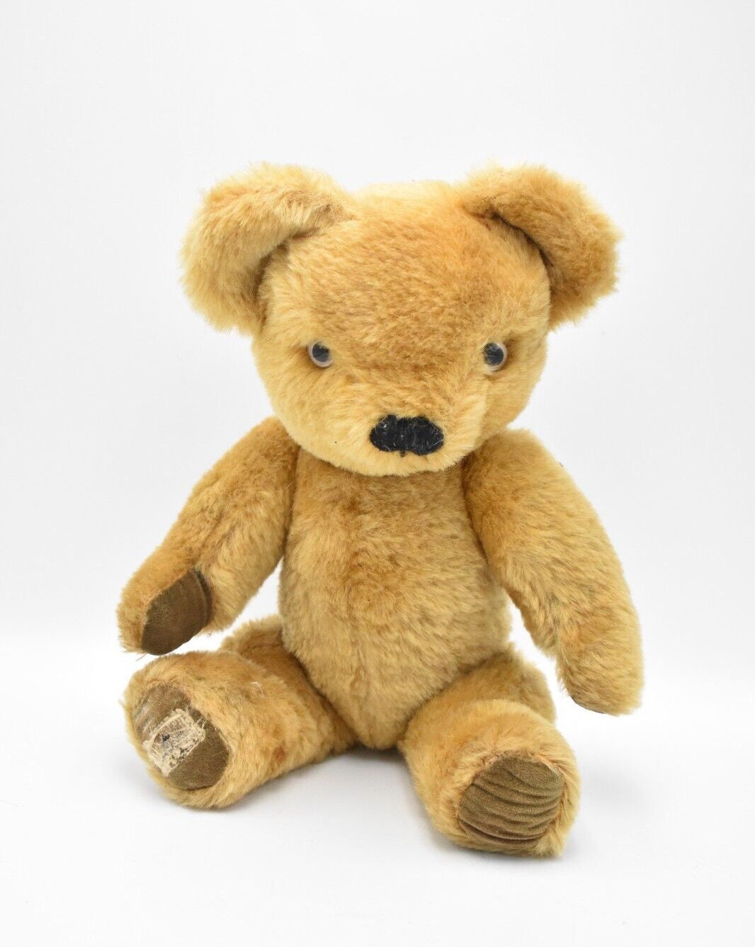 Vintage 20 Handmade Golden Mohair Teddy Bear Alpha Farnell Ltd.Ed