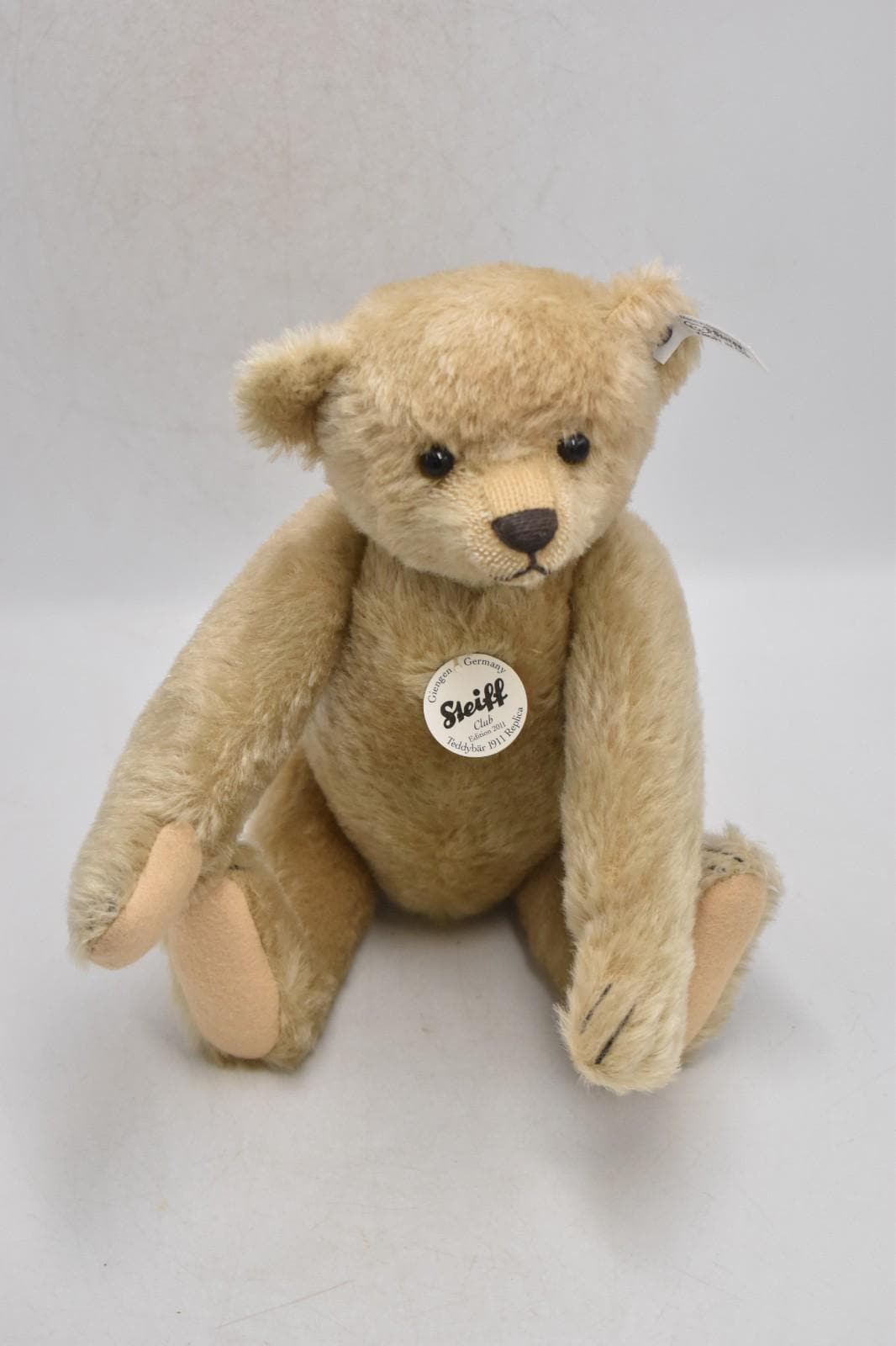 Steiff 675249 Teddy Peace Replica – Ours Marron 65cm – Très Bon état