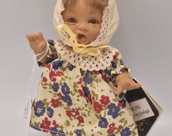 Vintage D'anton Jos Rachel Girl Doll Hard Plastic Spanish Doll