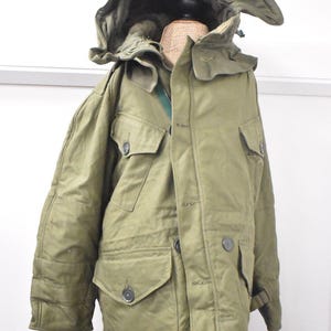 ジャケット・アウター 50s British army MIDDLE parka VINTAGE Genuine Vintage 1950s British Army Cold Weather Olive Middle
