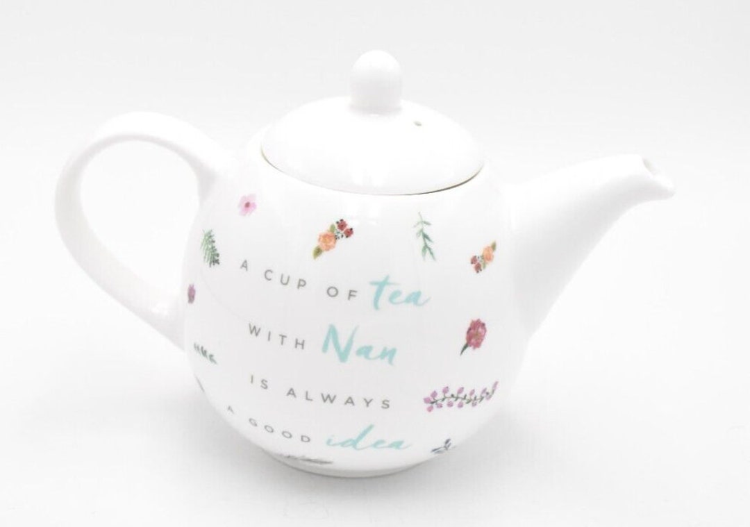 Vintage Cup of Tea With Nan Teapot Decorative Collectible Etsy