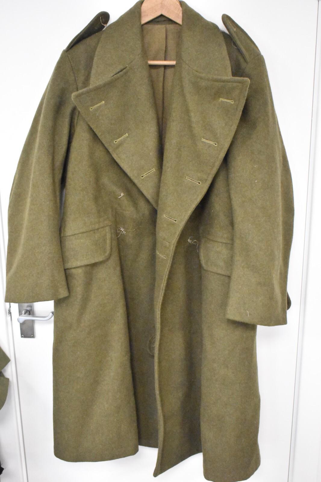 ミリタリー薫るエレガンス BRITISH WARM COAT 英国製ヴィンテージ