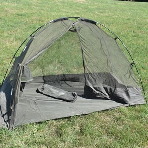 British Army Cot Mounted Mosquito Net Tent Camp Bed Insect Mesh