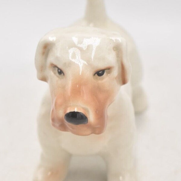 Vintage Sealyham Terrier Dog Figurine Statue Ornament