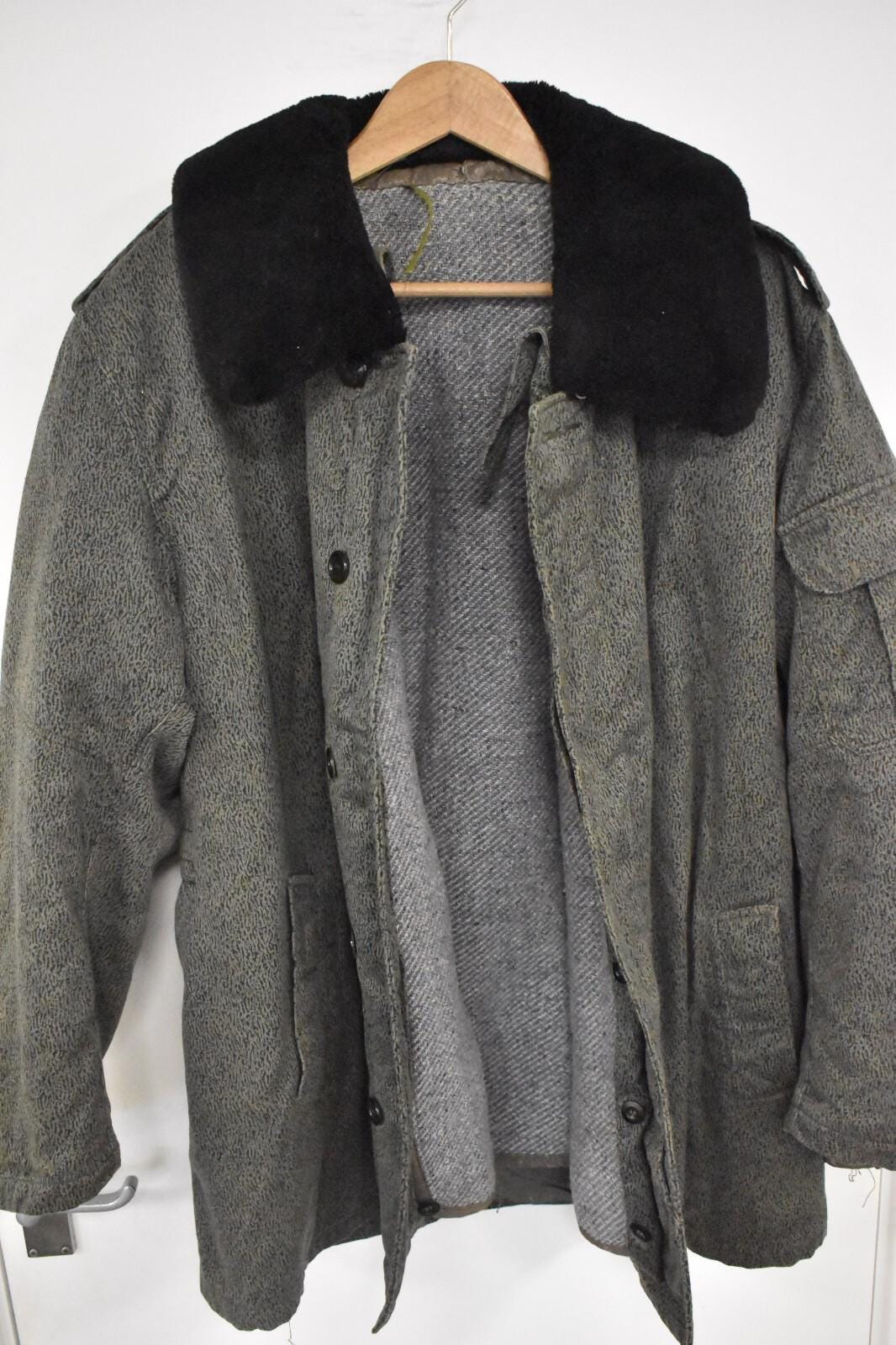 [ポーランド軍] 消防 ワームカモ MORO WZ68 ウィンタージャケット Polish Army LWP Wz. 68 Moro Parka Jacket – Size 42