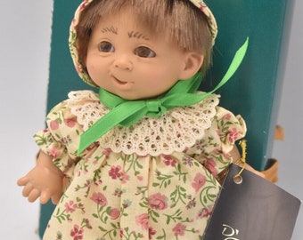 vintage D'anton Jos Sally Ann Girl Doll Poupée espagnole en plastique dur en boîte