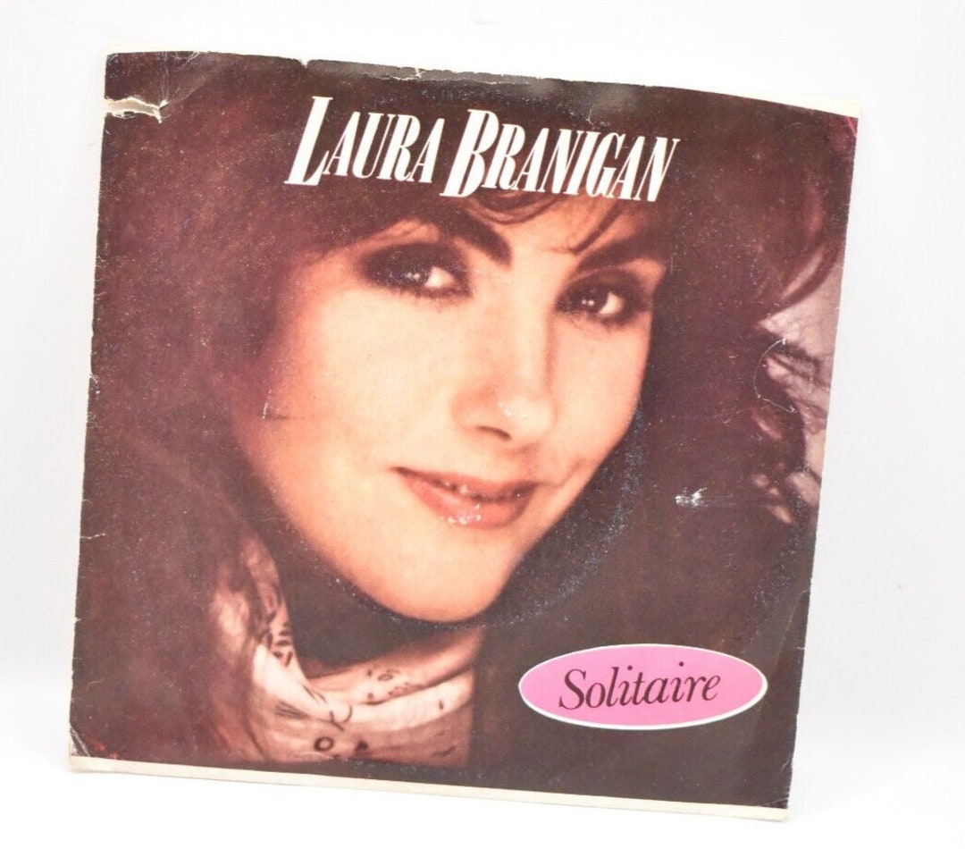 Laura Branigan Solitaire 7 Vinyl Record Single 1983 Etsy