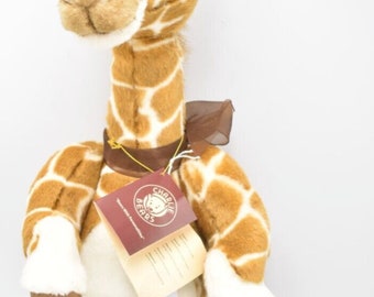 Charlie Bears Reech Giraffe im Ruhestand & Tagged Isabelle Lee Designed