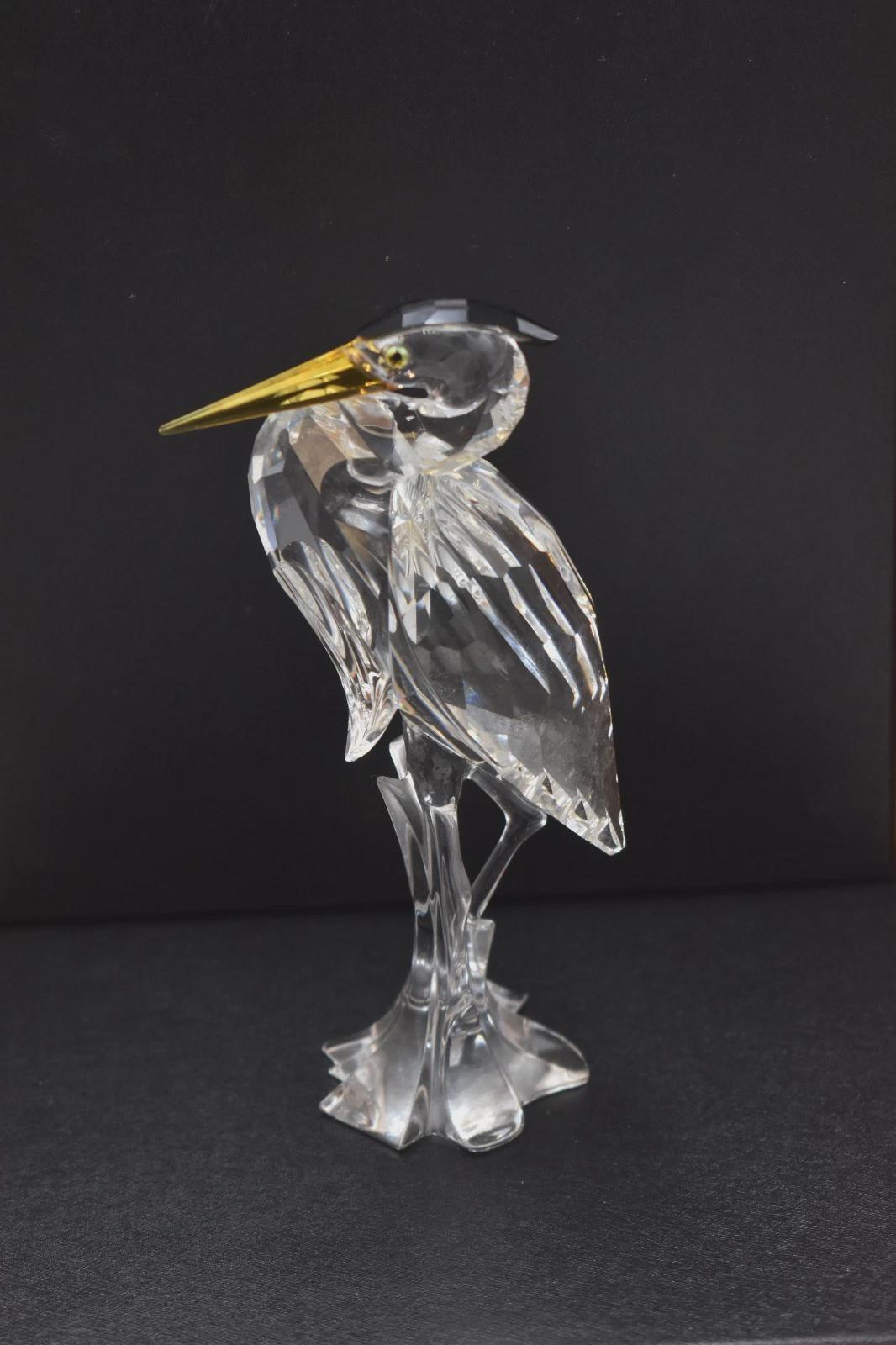Swarovski Crystal Heron - Etsy
