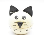 Kitchen Timer Cat Egg Oven Time Counter Cooking Mechanical Alarm Novelty