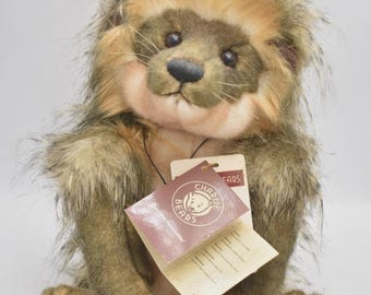 Charlie Bears Quill-I-AM Teddy Bear Limited Edition Retired Isabelle Lee Tagged