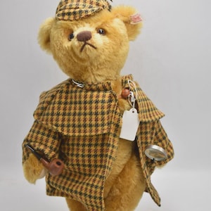 Steiff Sherlock Holmes Teddy Bear Limited Edition 655517
