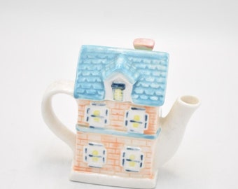 Vintage Novelty Miniature Sweetshop Teapot Collectible Decorative