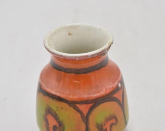 ヴィンテージ プール陶器 コズミックレンジの青い花瓶 - Etsy 日本