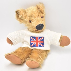 Vintage 1930s English Mohair Teddy Bear – 30cm