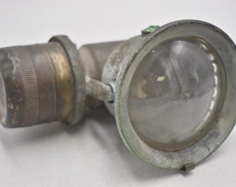 Lámpara Joseph Lucas No. 143 de carburo de calcio, estilo vintage, para bicicleta o motocicleta.