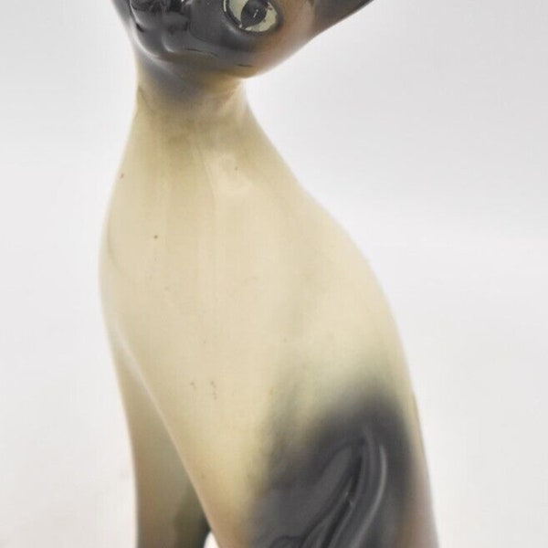 Vintage Trentham Siamese Cat Figurine Ornament Statue