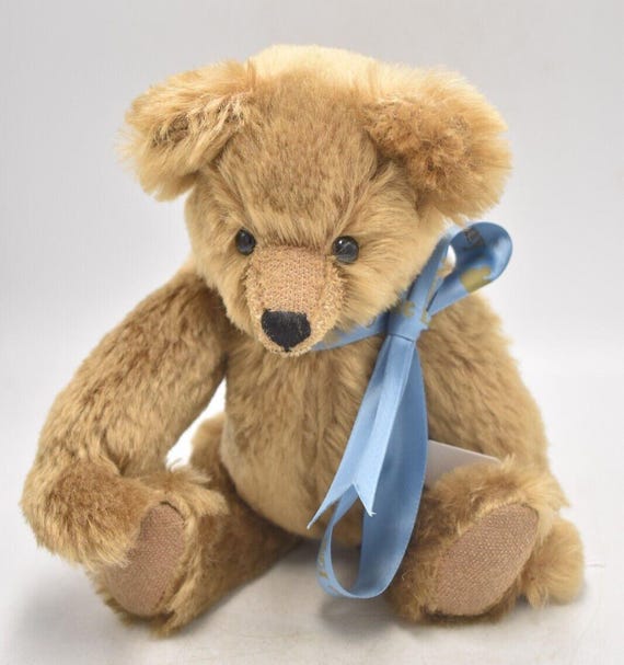 Vintage English Teddy Bear Company Mohair Bear Retired Etsy