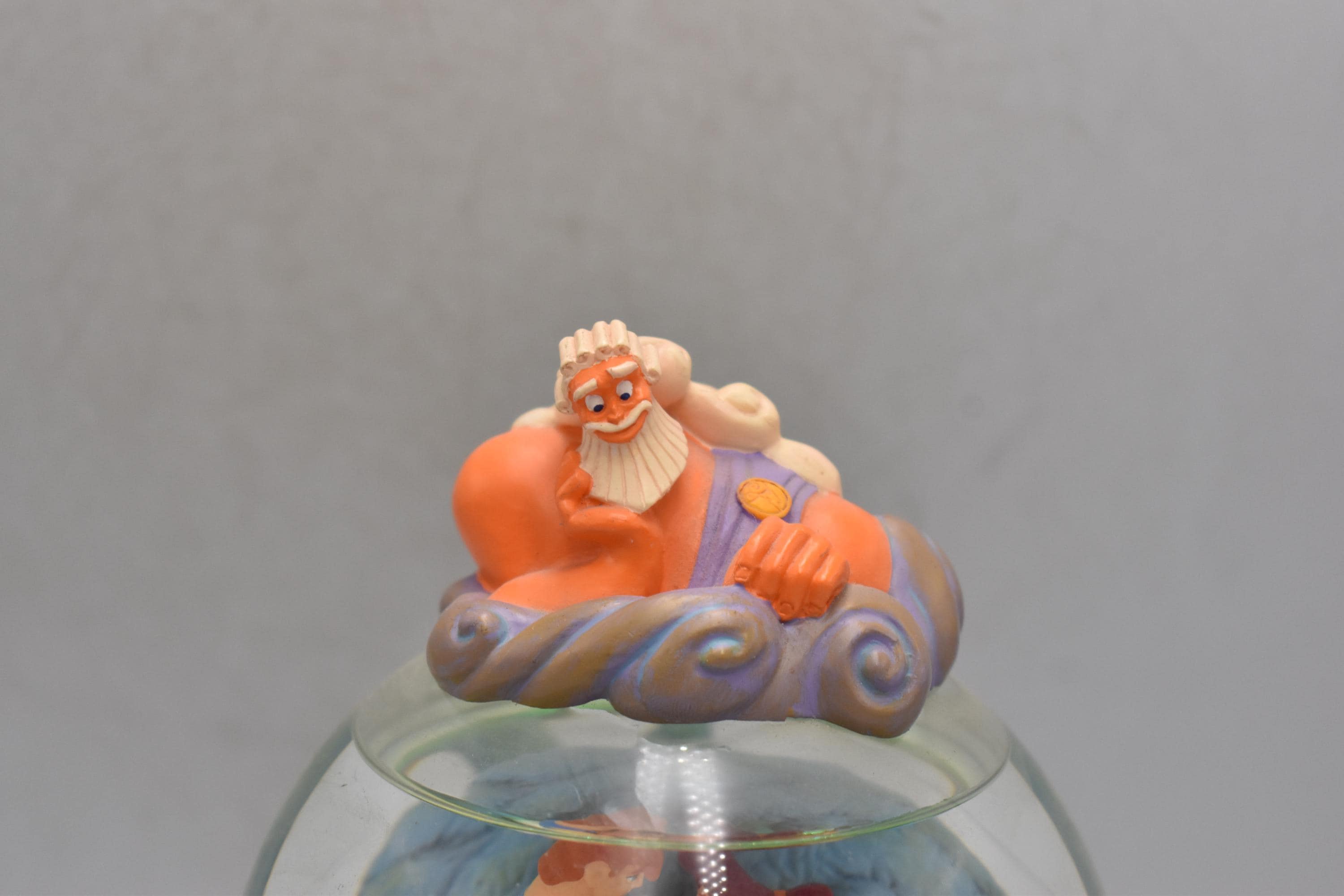 Disney Hercules Megara and Hades Musical Snow Globe I Won't