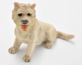 Vintage West Highland Terrier Westie Dog Figurine Statue Ornament