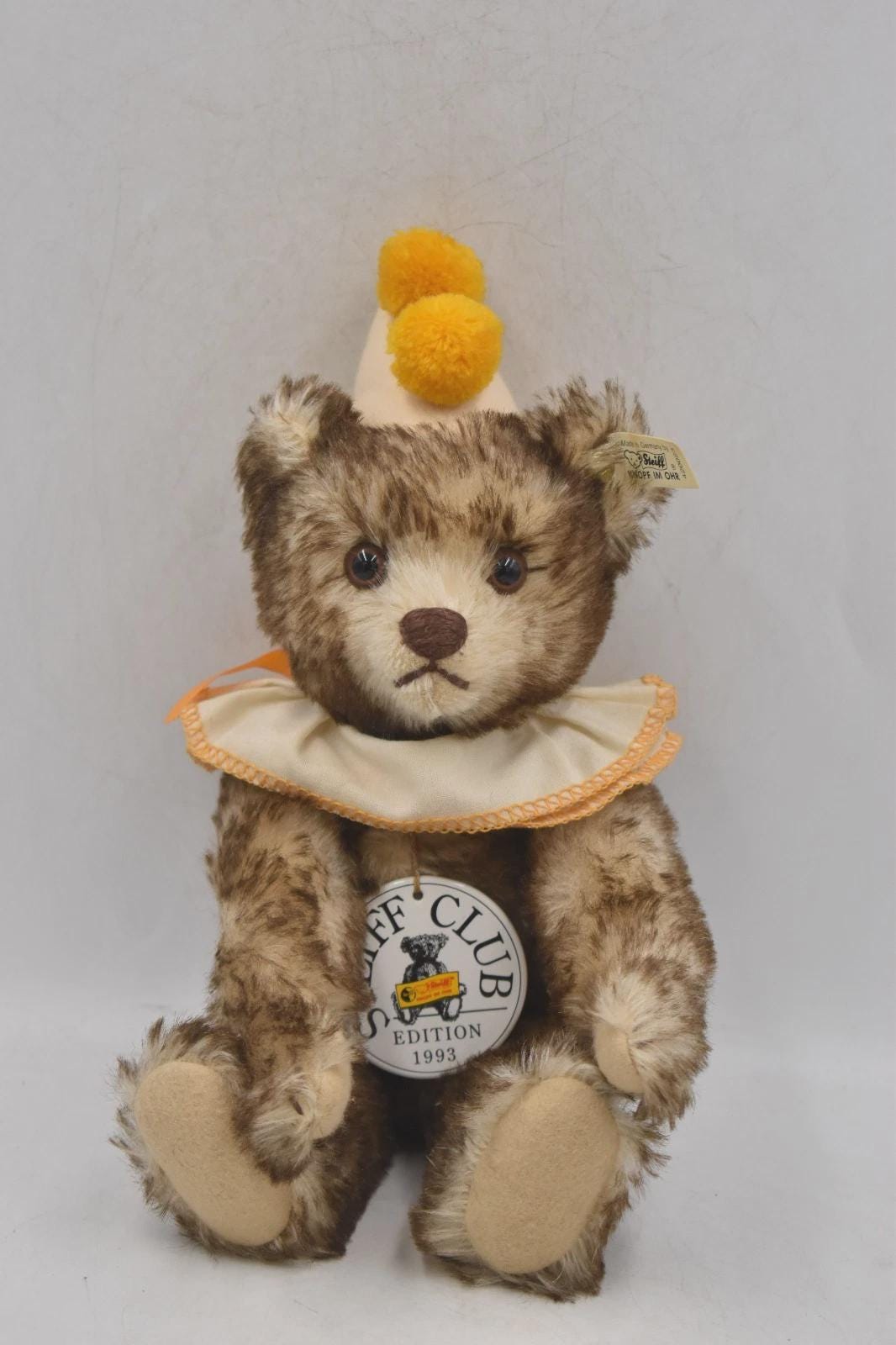 Steiff Réplique Ours 1909 – 35cm, Bleu Foncé, édition Limitée 5129/7000 (1998)