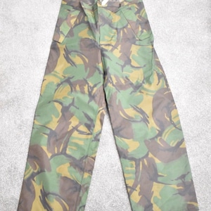 Britische Armee wasserdichte Lackhose/ Überhose - Größe 70/80