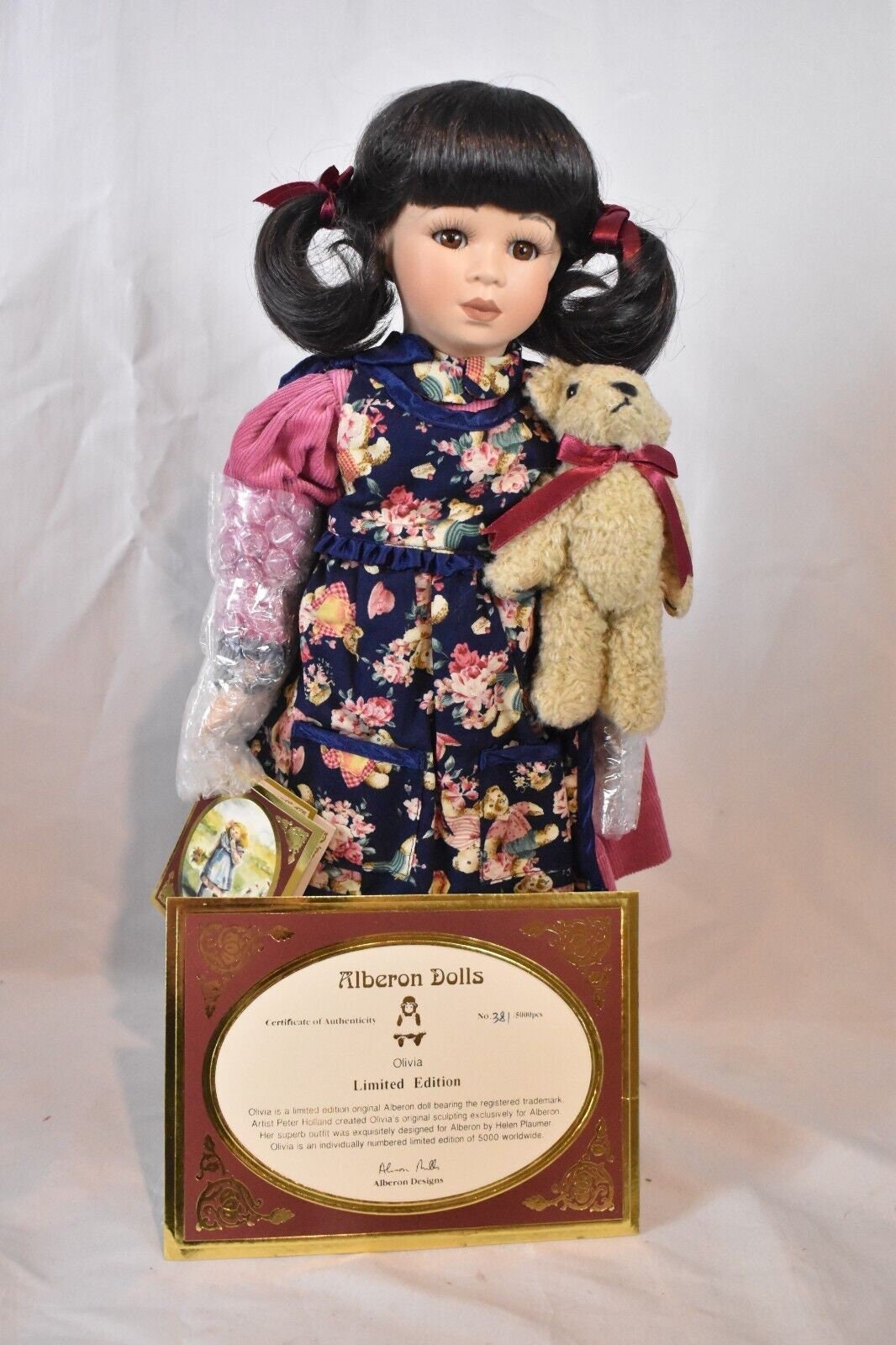 Alberon Doll Olivia Limited Edition Porcelain Doll Retired - Etsy