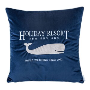 Embroidered Decorative Pillowcase  Holiday Resort Velvet Premium - Decorative Cushion Cover - Home Decorations for Living Room