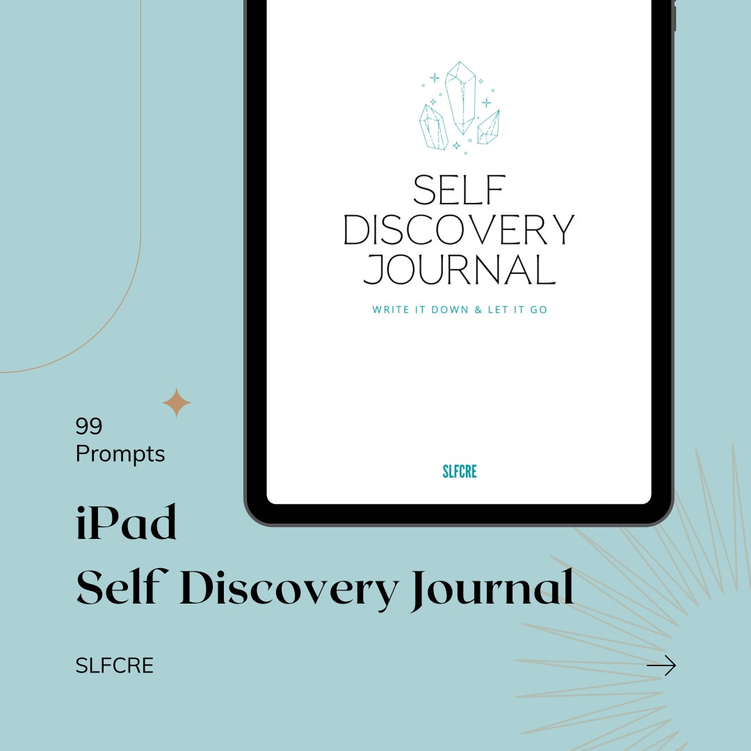99 Prompt Self Discovery Journal | Printable Workbook (PDF) - Etsy