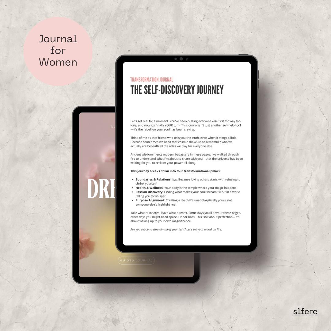 Self-discovery Guided Journal for Women | Dream Girl Academy (PDF) - Etsy