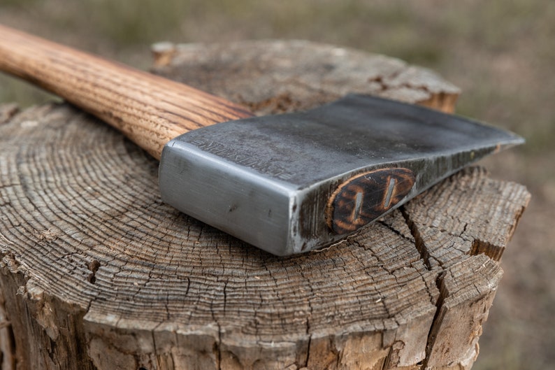 Restored Craftsman Single Bit Axe with American Made Charred Handle image 5