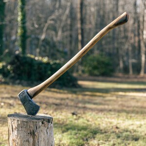 Rare ALTCO American Logging Tool Co. Single Bit Full Size Axe Restored with American Made Charred Handle image 2