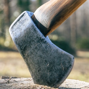 Rare ALTCO American Logging Tool Co. Single Bit Full Size Axe Restored with American Made Charred Handle image 1