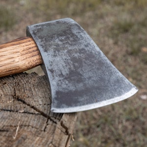 Restored Craftsman Single Bit Axe with American Made Charred Handle image 6