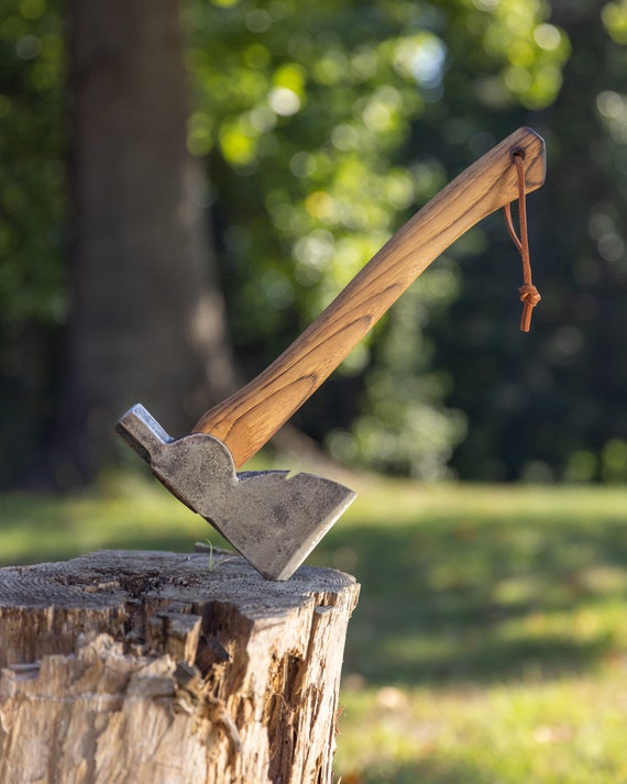 Vintage True Temper No. H Carpenter Half Hatchet Restored on