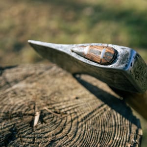 Rare ALTCO American Logging Tool Co. Single Bit Full Size Axe Restored with American Made Charred Handle image 4