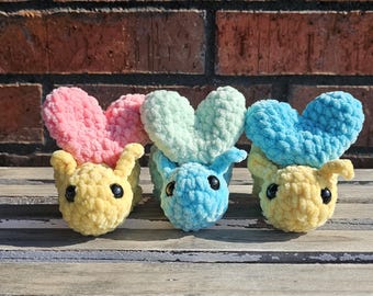 Crochet Love Bug Plushie - Christmas Stocking Stuffer