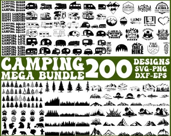 Camping svg Bundle , Camping svg , Camper svg , Camp Life svg , Trailer svg File, Camping Sign svg , Summer svg , Adventure svg , Campfire