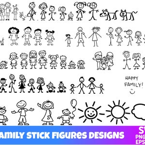 Pacchetto SVG "Basket Family", file di taglio "Basket Family", Clipart, file di taglio per Cricut, vettore di figure stilizzate, download digitale, silhouette, PNG