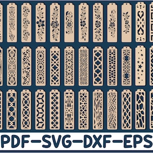 Marcador Corte láser, Archivo cortado por láser, Marcador Svg Cricut, Archivos de máquina de corte, Glowforge Svg, Descarga digital