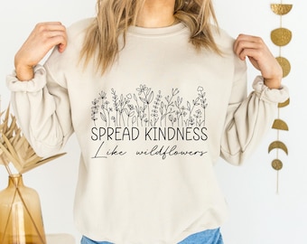 Spread Kindness Like Wildflowers Svg, Kindness Svg, Plant Lady Shirt, Floral Svg, Spring Svg, Wildflowers Svg Png Dxf Files Instant Download