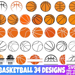 Basketball SVG Bundle, Basketball Monogram Svg, Basketball Name Svg, Basketball Team Svg, Basketball Design Svg, Cut Files, Cricut, Png, Svg