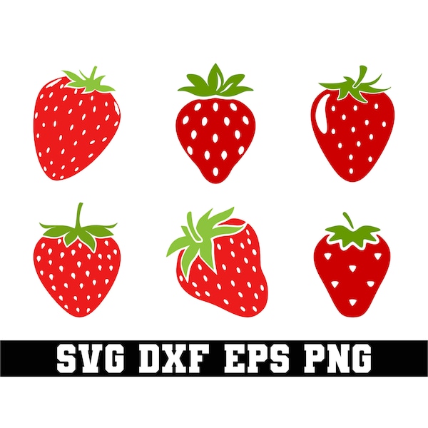Strawberry svg, Strawberry svg bundle, garden strawberry svg, fruit svg, strawberry fruit svg, svg, CRICUT, digital download