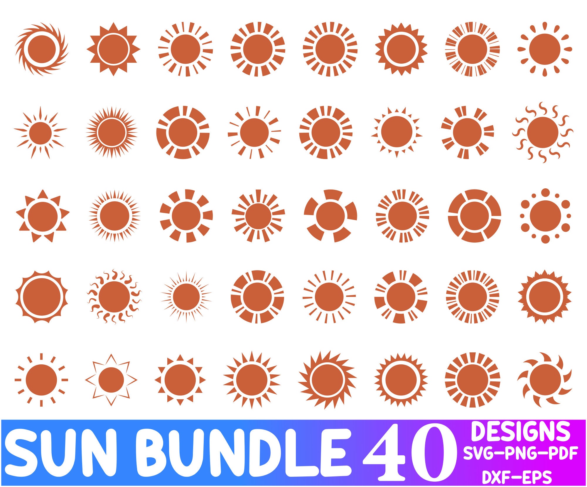 Sunrise SVG Sun Svg for Cricut Sunrise Clipart Sunrise Cut File Sun Svg ...