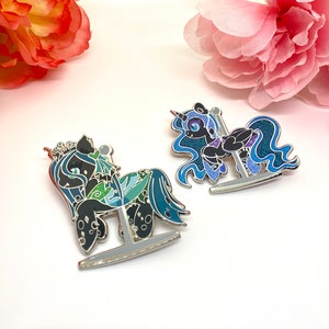 カルーセル ウェーブ 3 MLP 風エナメルピン