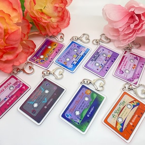 Cassette Tape Music Acrylic Charms | Inspired by MLP