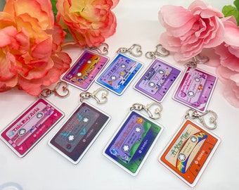 Cassette Tape Music Acrylic Charms | Inspired by MLP