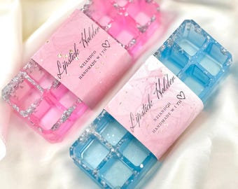 Lipstick Holder Organizer | Vanity Storage Decor | Makeup Organization