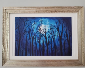 Moonlight in the Forest