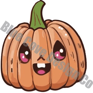 Cute Pumpkin SVG | Hand Drawn Design | PNG and SVG